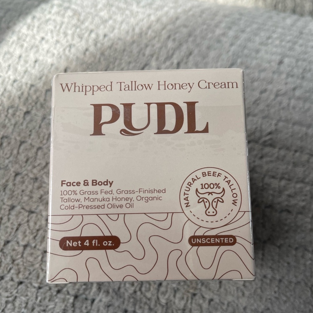PUDL Whipped Tallow Honey Cream
